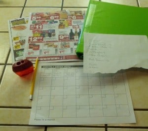 Setting up for Meal Planning