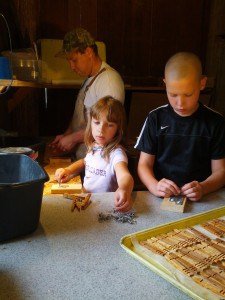 Family building clothespins