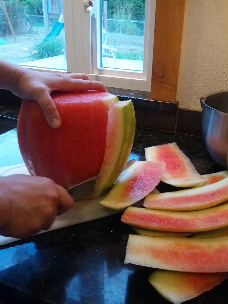 How to Peel Watermelon