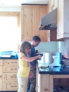 Cooking with kids