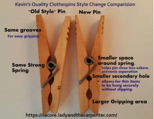 Making the Best Clothespin: Small Improvements for Big Results